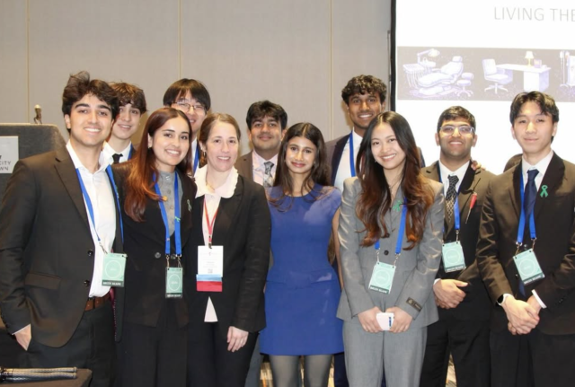 Bruin Beans and Dr. Bermudez at ADC