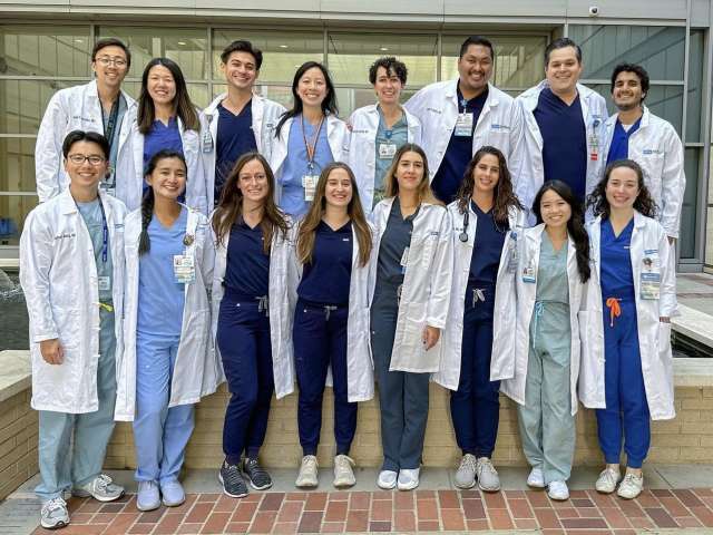 group photo of the 2023 IM residents