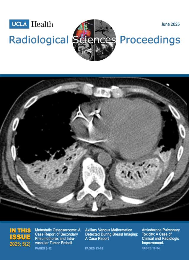 UCLA Radiological Sciences Proceedings 2025 June. v5(2)