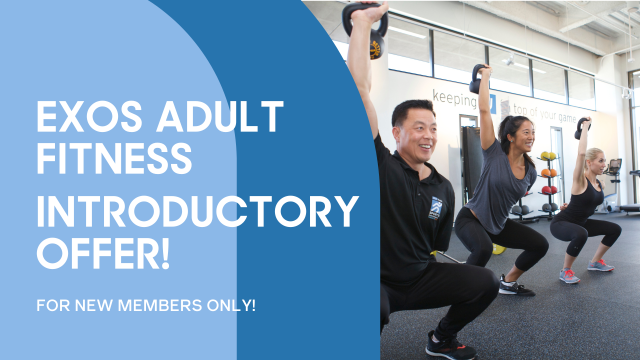 Exos Adult Fitness, Introductory Offer For New Members 