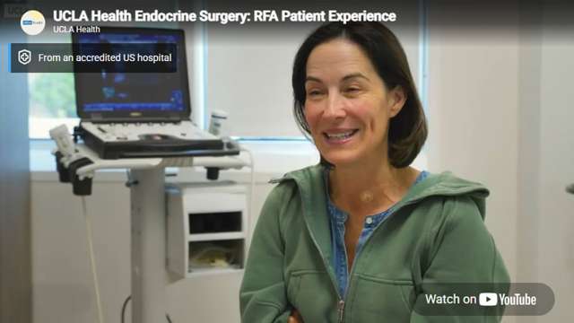 UCLA Health patient Wendy shares her journey, and Dr. James Wu, explains how the RFA procedure works.