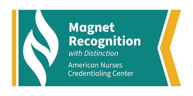 Magnet with Distinction logo