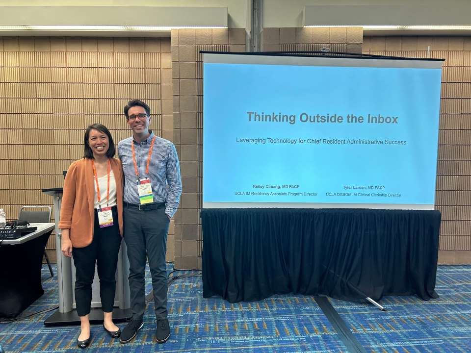 Academic Internal Medicine Week Kelley Chuang and Tyler Larsen