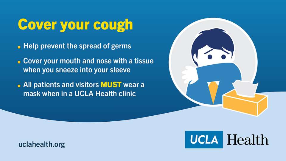 Digital Screen image - Cover your cough