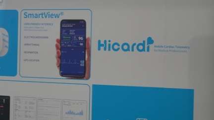 HiCardi’s SmartView app allows professionals to track heart health, respiration, and arrhythmias from anywhere