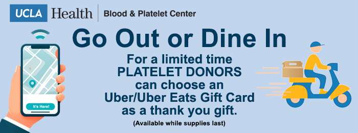 April 2024 Platelet Donor Special Promotion