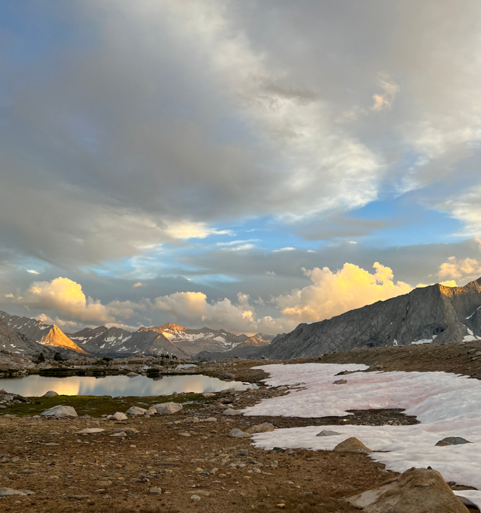 Sunset on Mt. Whitney