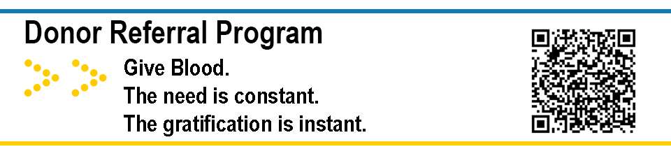 Donor Referral Program