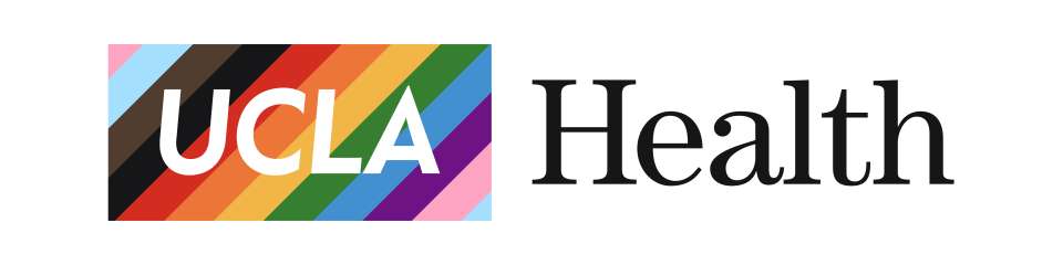 UCLA Health Pride Logo Black