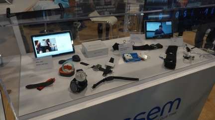 CSEM’s wide range of prototypes illustrated the diversity and sophistication of next-generation wearable health tools