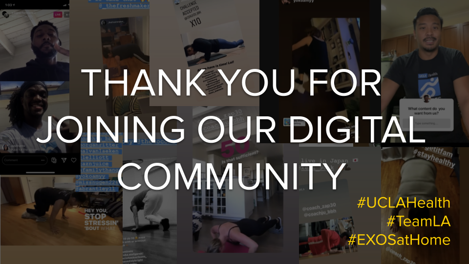 Thank you for joining our digital community