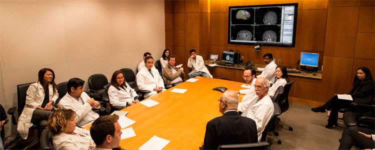 Doctors in conference room