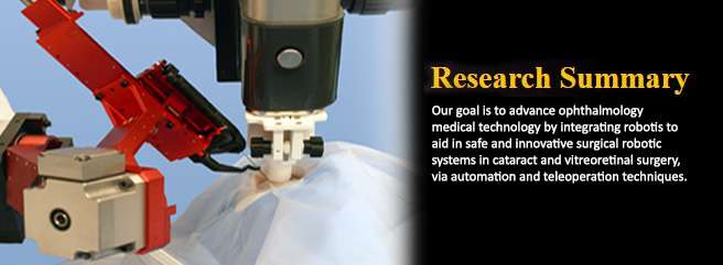 Advanced Robotic Eye Surgery (ARES) Laboratory