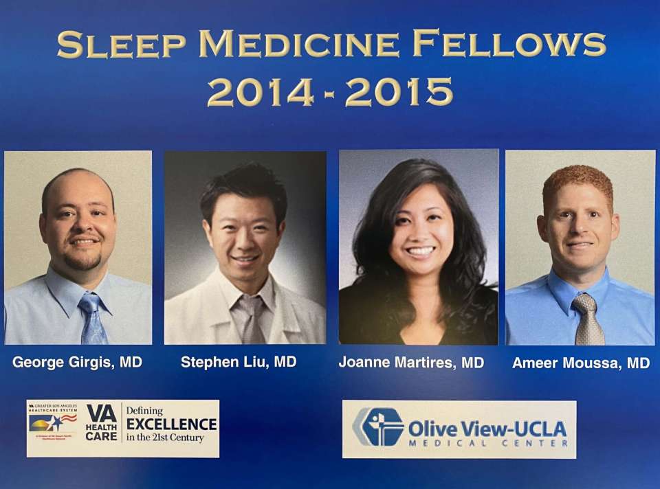 Sleep Medicine Fellowship Alumni 2014-2015