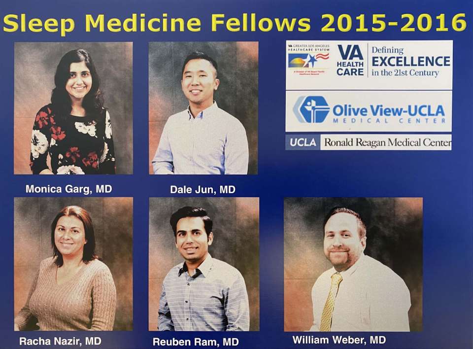 Sleep Medicine Fellowship Alumni 2015-2016