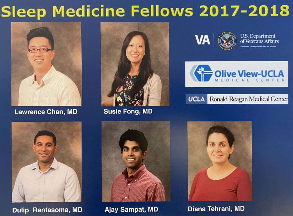 Sleep Medicine Fellowship Alumni 2017-2018
