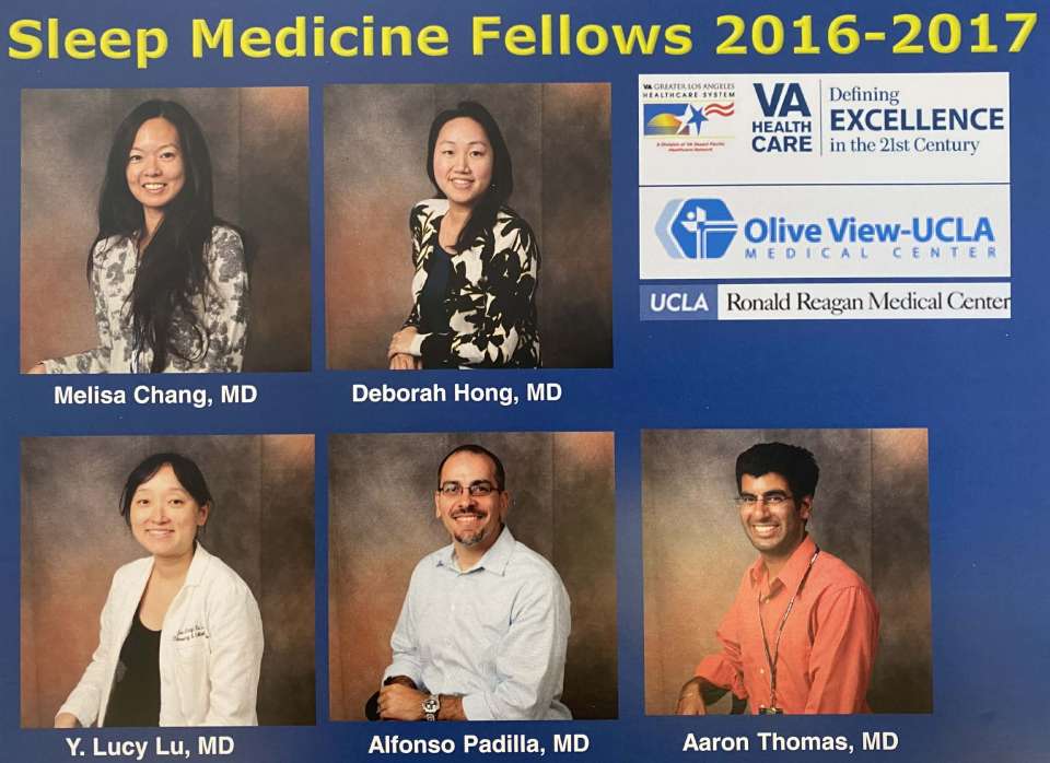 Sleep Medicine Fellowship Alumni 2016-2017