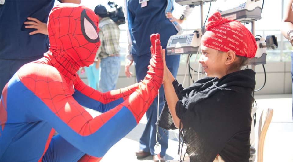 Spiderman and Girl