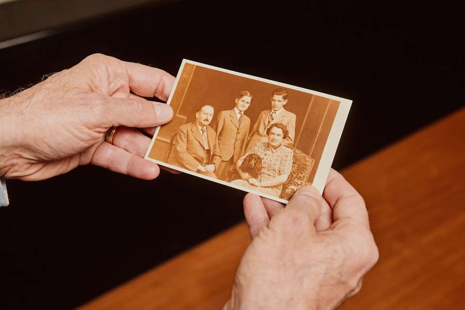 Dr. Schiller shares a photograph U Magazine Spring 2023