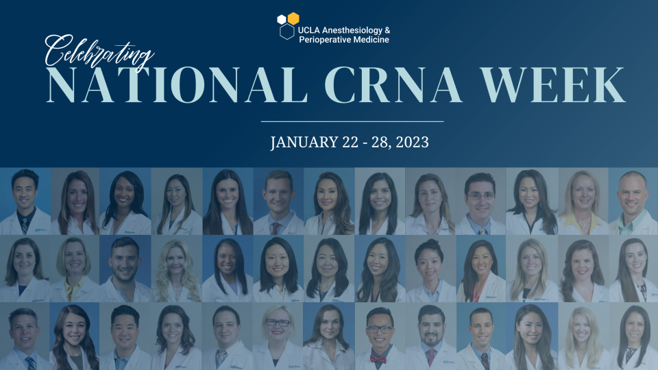 Celebrating National CRNA Week