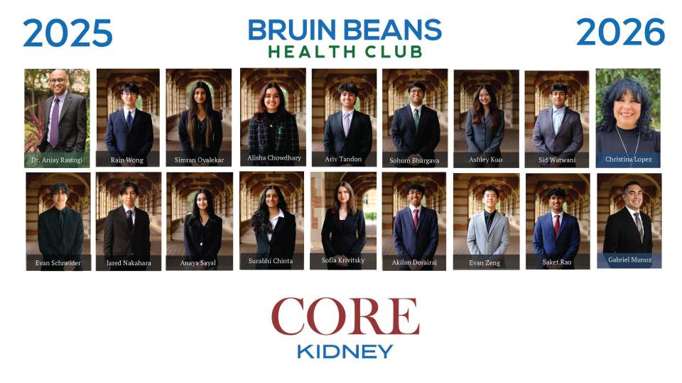 Current Bruin Bean Members