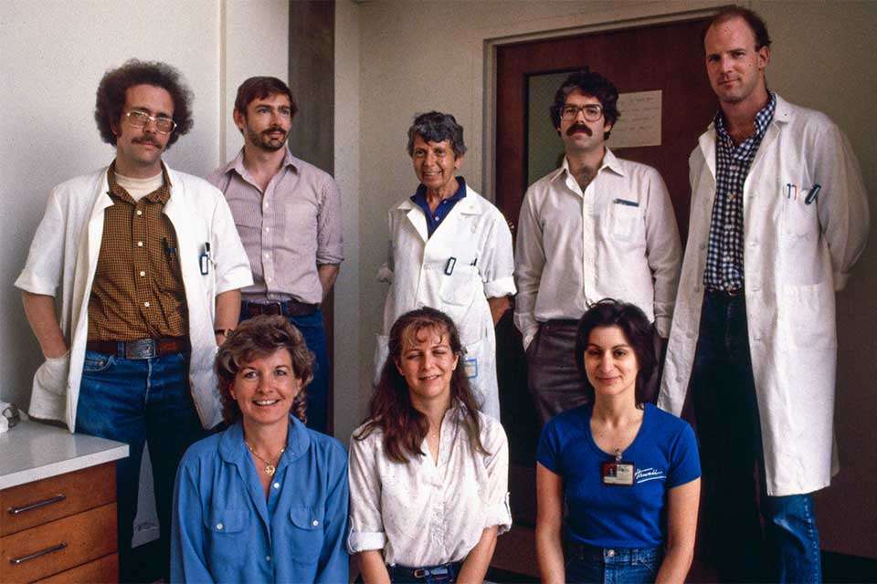 Dr. Nancy Kedersha and others in the lab of Dr. Leonard Rome.