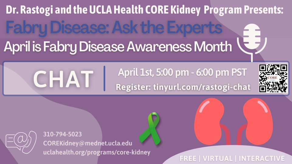 April Core Kidney Monthly Chat