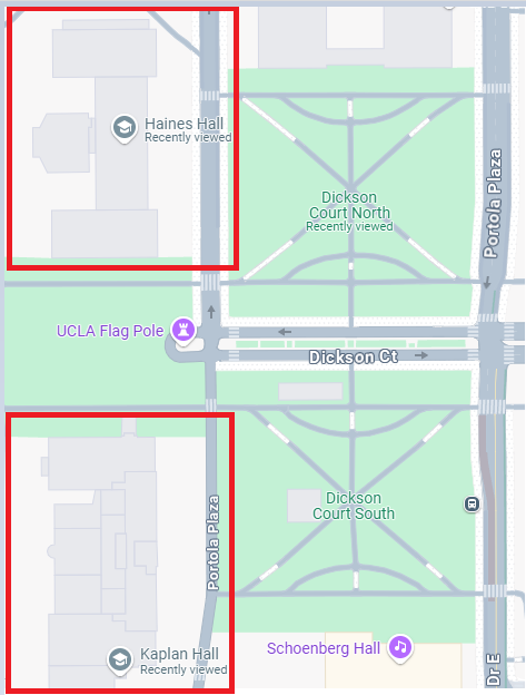 Map to Bathrooms