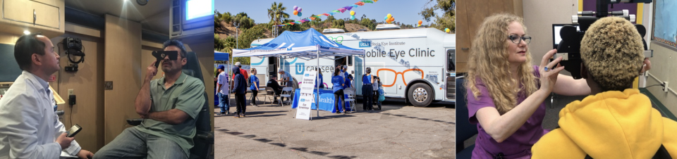 Mobile eye clinic