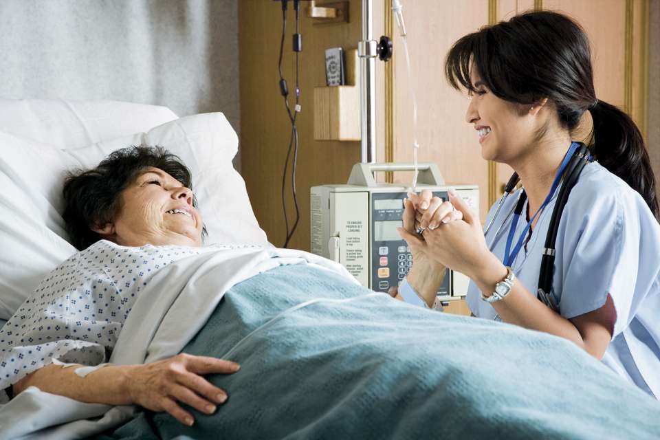 Patient care - doctor and patient