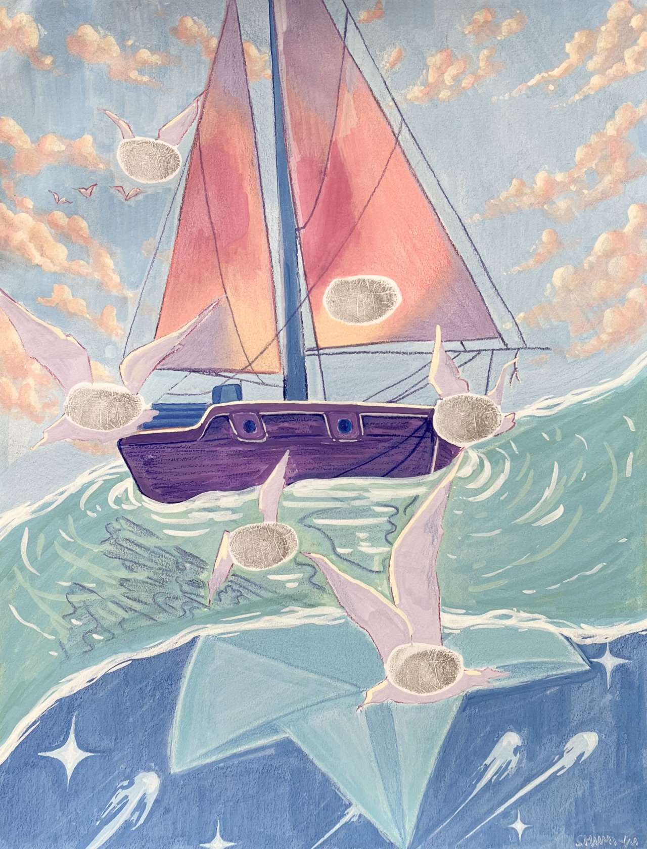 Fingerprint painting