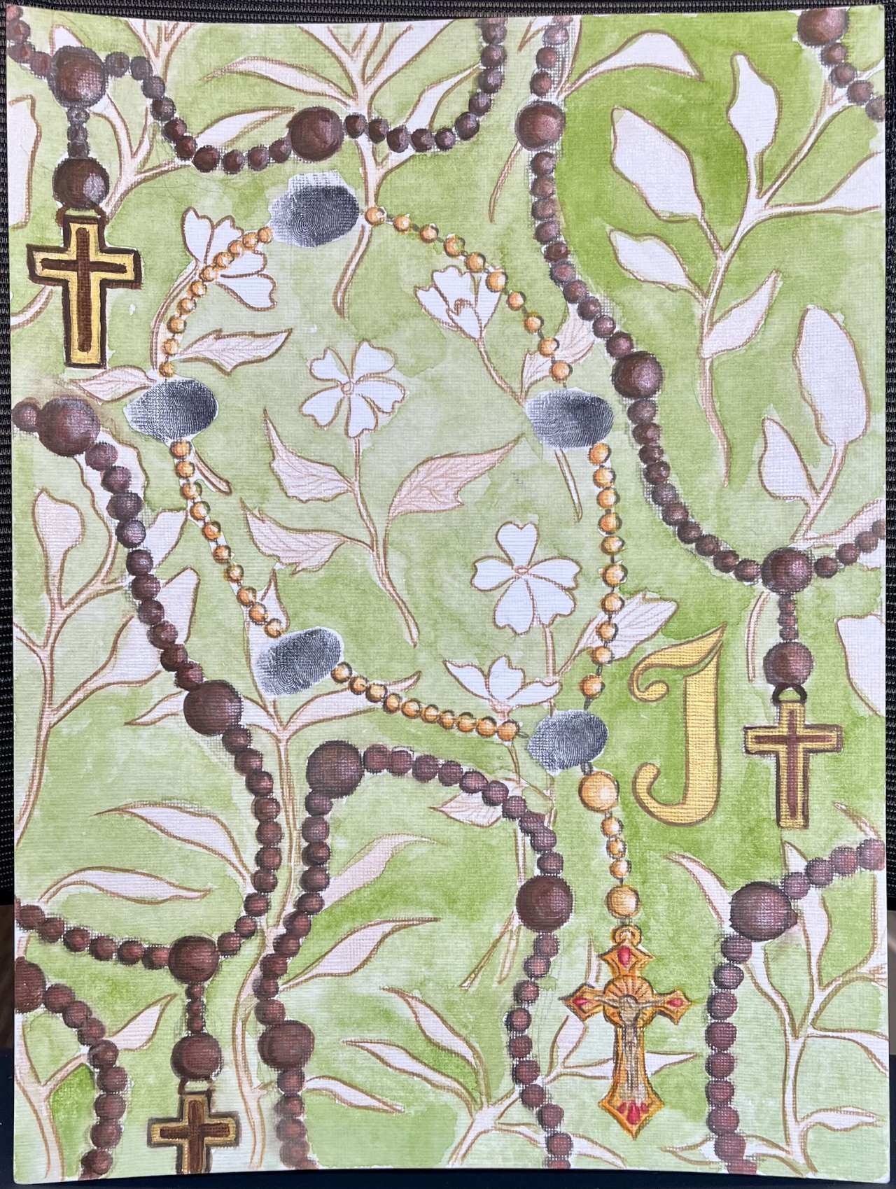 Painted by Lakshmi Mohan