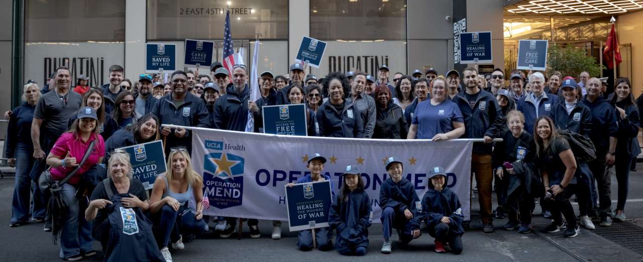 Operation Mend Supporters at 2024 Veterans Day Parade