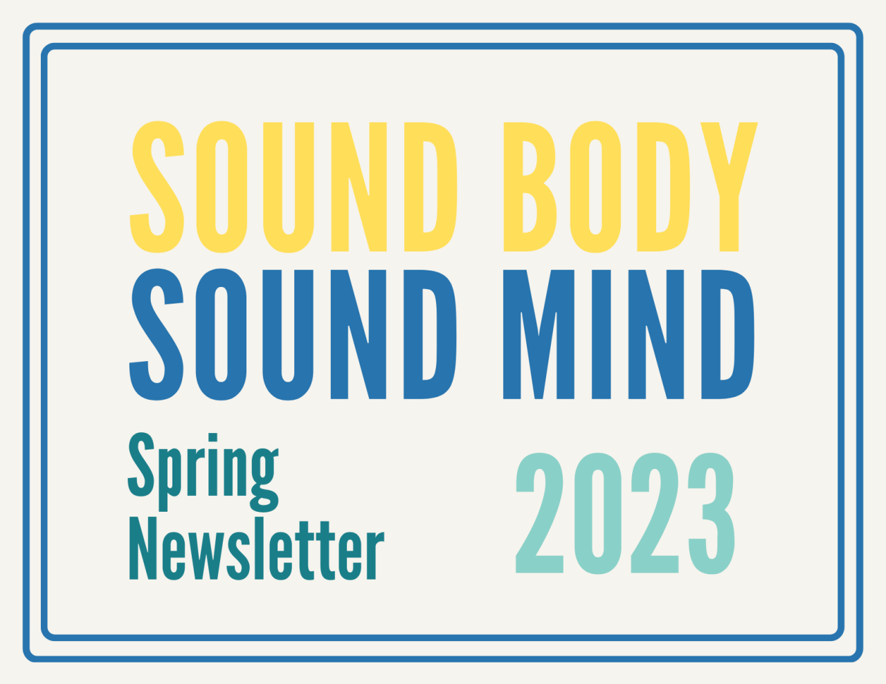 spring 2023 newsletter header