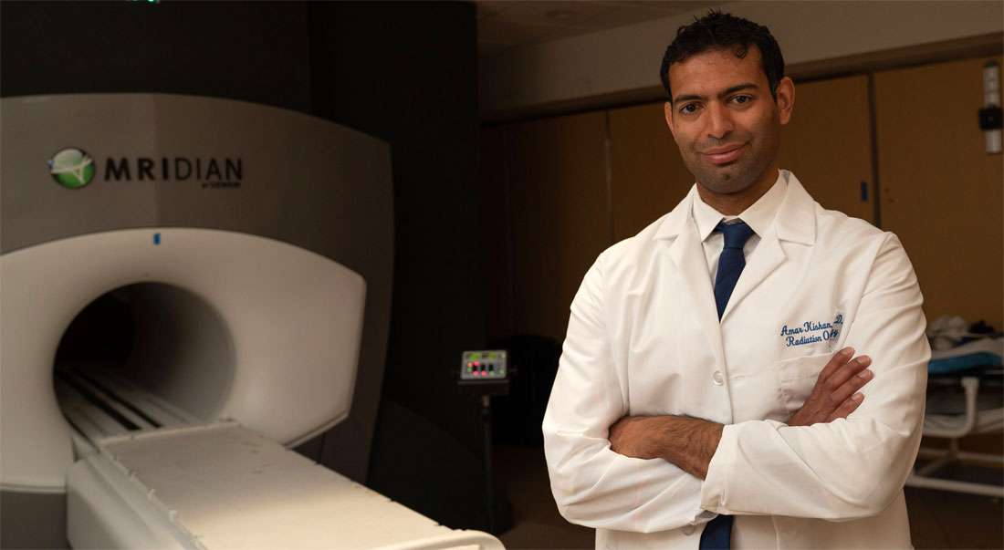 Dr. Amar U. Kishan and The ViewRay™ radiation therapy system