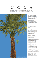 UCLA Radiation Oncology Journal Cover, Robert Charles Dunahay Art