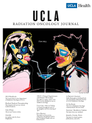 UCLA Radiation Oncology Journal Cover, Erik White Art