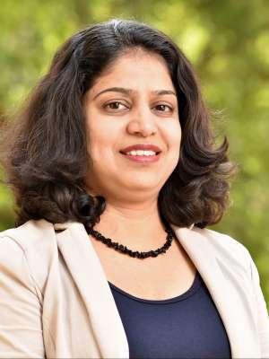 Headshot of Sharmila Venugopal, PhD