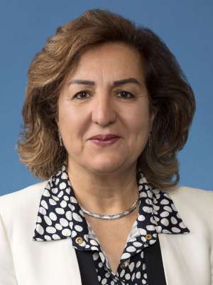 Headshot of Mansoureh Eghbali, PHD