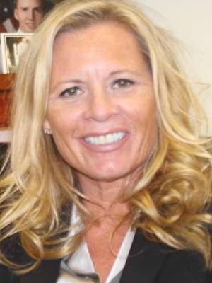 Headshot of Andrea Hevener in Black Blazer