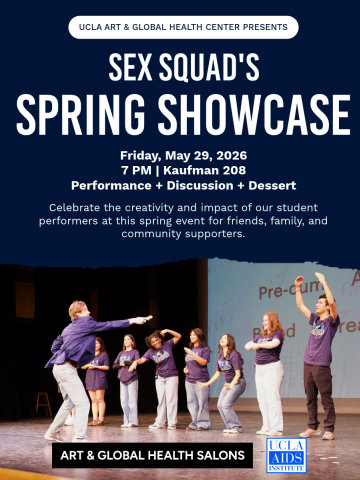 Flyer for Sex Squad's Showcase 2026-05-29