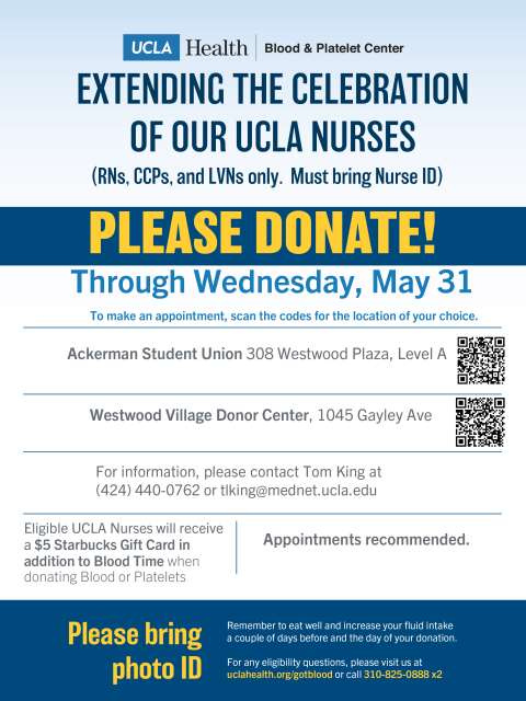 Extending the Celebration of Our UCLA Nurses