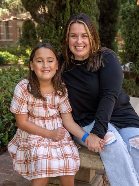 Willow and her mom Stephanie Crisostomo