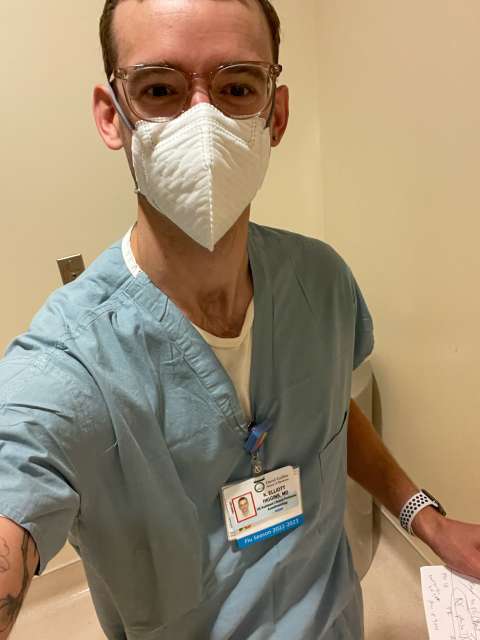 Dr. Elliot Higgins on call in Santa Monica