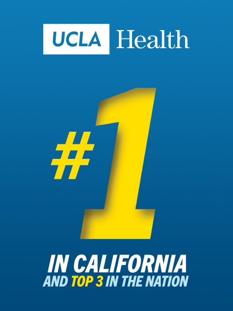 UCLA Health #1 in California and top 3 in the nation