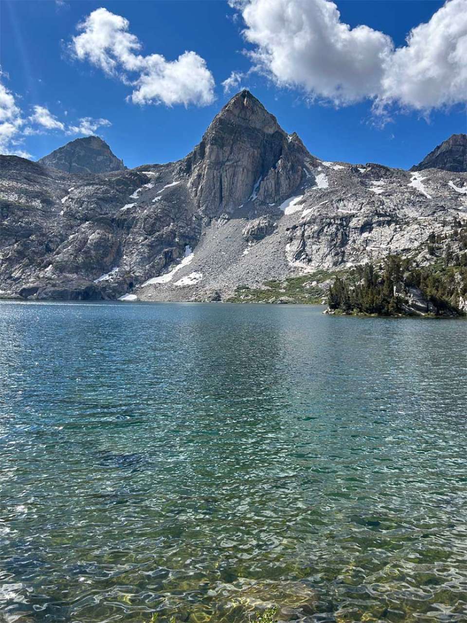 Mt. Whitney clear waters 