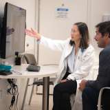 Dr. Linda Liau with Jamil