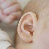 Ear of an infant
