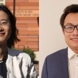 Image of UCLA cancer researchers Dr. Yujue Wang and Dr. Zhenato Yang