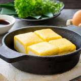 Tamagoyaki (Japanese Rolled Egg) in Skillet 